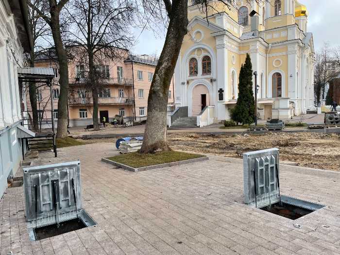 Люки под брусчатку Проспект