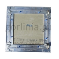 Люк под покраску Ультра 600*600 в раме уголок