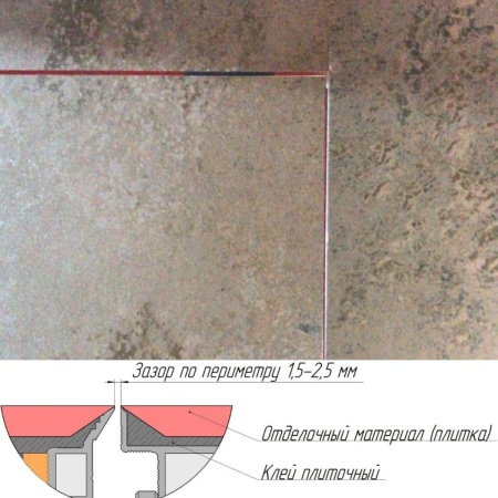 Техно под плитку 600*1700п