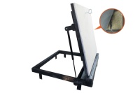 Люк напольный Стелс-КУ 900*900 короб утепленная серия