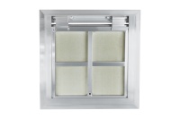 Люк в подвал Периметр 800х1000п откидной алюминиевый